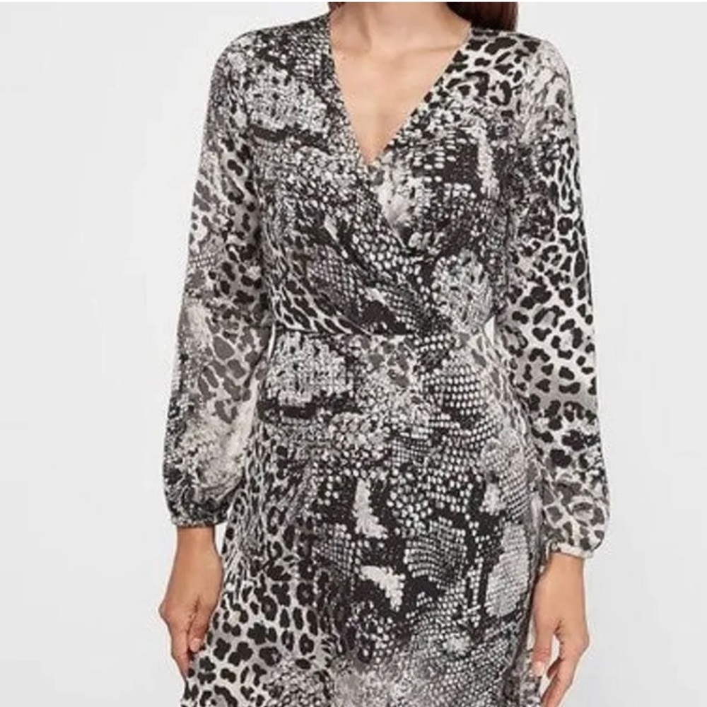 Express Snake Skin Dress - Size XS - NWT